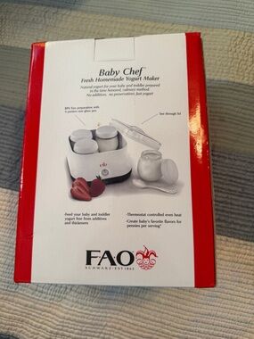 FAO Schwarz Baby Chef Fresh Homemade Yogurt Maker